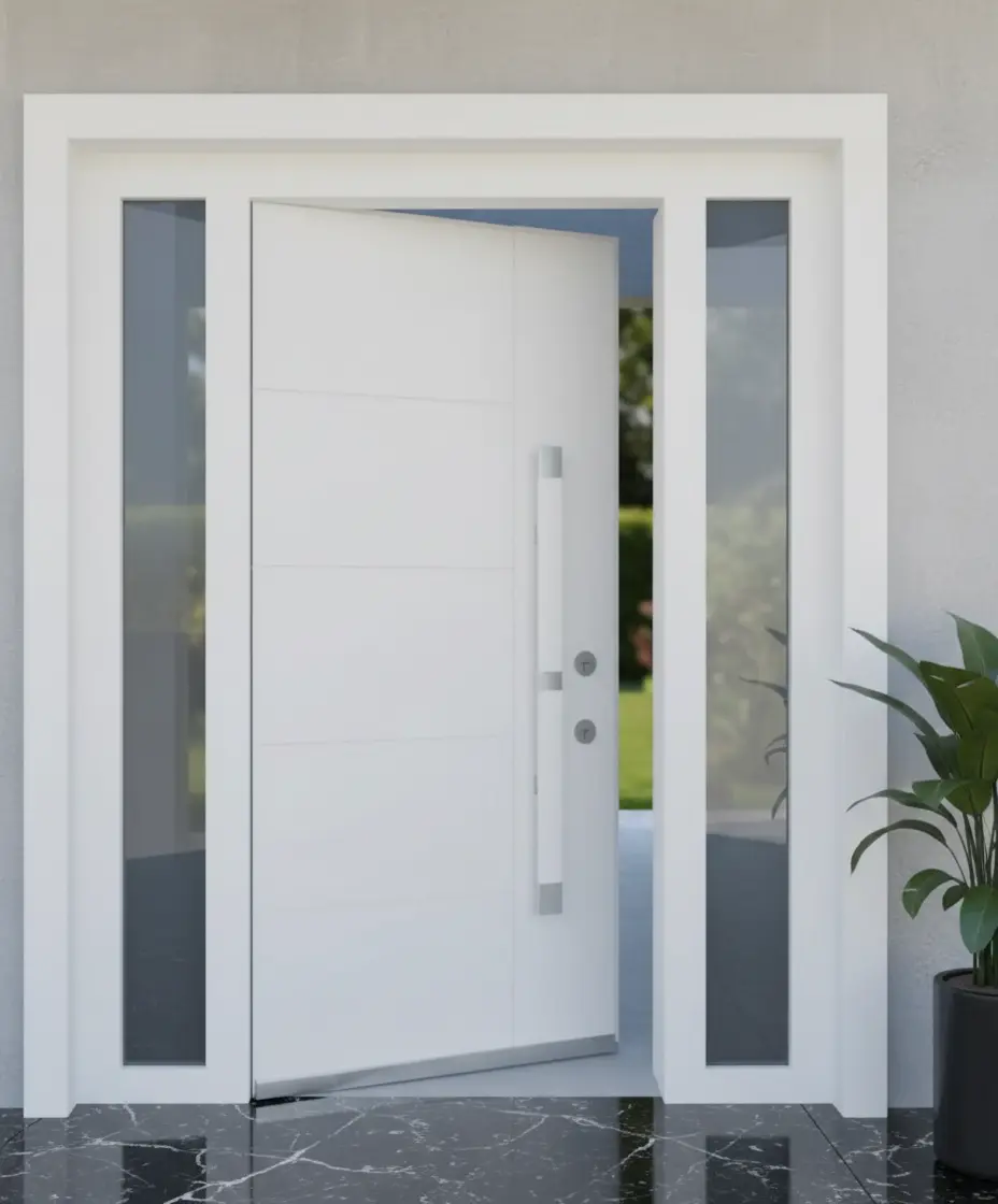 Modern-Villa-Kapisi-Modelleri-Villa-Kapilari-Beyaz Modern-Villa-Kapisi-Modelleri-Villa-Kapilari-Beyaz