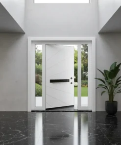 Ozel Tasarim Villa Kapisi Celik Kapi Evk 120 Beyaz