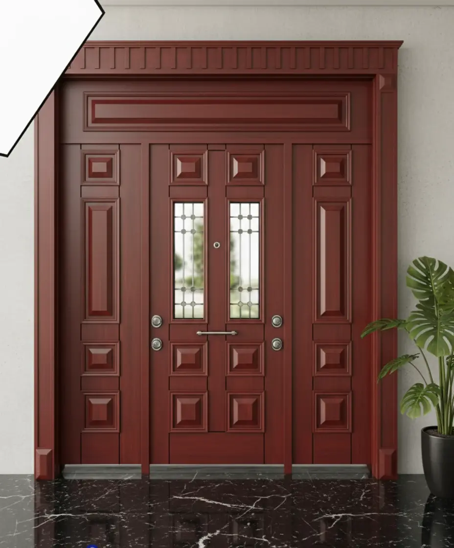 Sakarya-Villa-Kapisi-Modelleri-Villa-Giris-Kapisi-Fiyatlari-Evk-032-Kirmizi Sakarya-Villa-Kapisi-Modelleri-Villa-Giris-Kapisi-Fiyatlari-Evk-032-Kirmizi