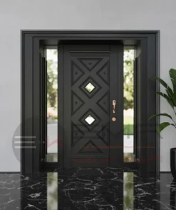 Siyah Villa Kapisi Dis Kapi 1156 Siyah