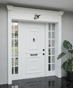 Villa Dis Kapi Modelleri 565 Beyaz