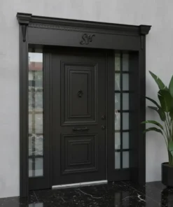Villa Dis Kapi Modelleri 565 Siyah