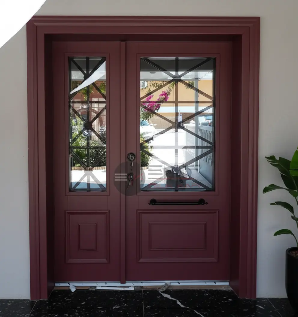 Villa-Dis-Kapi-Modelleri-573-Kirmizi Villa-Dis-Kapi-Modelleri-573-Kirmizi