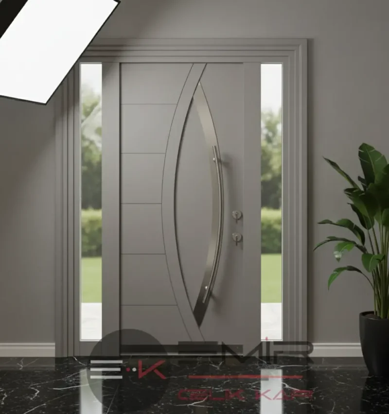 Villa Giriş Kapısı Modelleri 561 4 Villa Giris Kapisi Modelleri 561 Gri