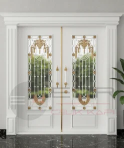 Villa Kapisi Modelleri 1102 Beyaz