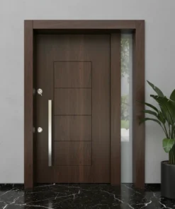 Villa Kapisi Modelleri 204 Ceviz