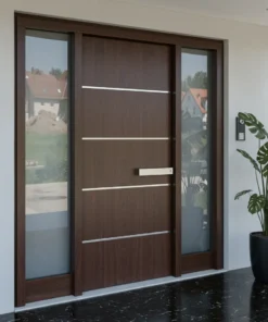 Villa Kapisi Modelleri 205 Ceviz