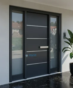 Villa Kapisi Modelleri 205 Siyah