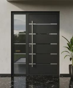 Villa Kapisi Modelleri 207 Siyah