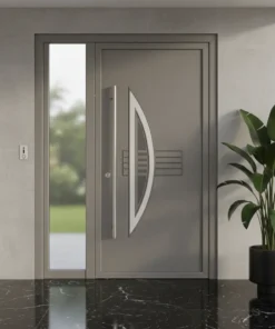 Villa Kapisi Modelleri 215 Gri