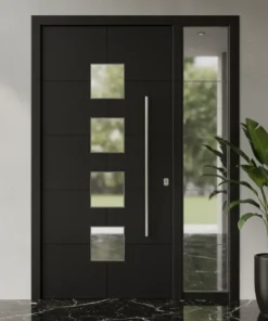 Villa Kapisi Modelleri 216 Siyah