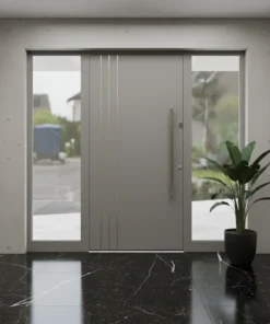 Villa Kapisi Modelleri 218 Gri