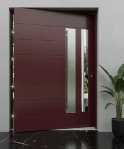 Villa Kapisi Modelleri 219 Kirmizi