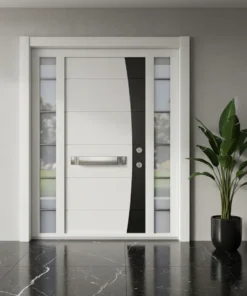 Villa Kapisi Modelleri 221 Beyaz