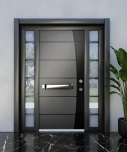 Villa Kapisi Modelleri 221 Siyah