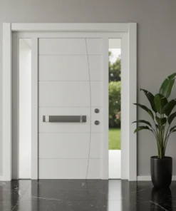 Villa Kapisi Modelleri 222 Beyaz