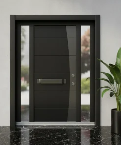 Villa Kapisi Modelleri 222 Siyah