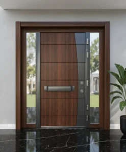 Villa Kapisi Modelleri 224 Ceviz