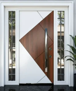 Villa Kapisi Modelleri 227 Ceviz