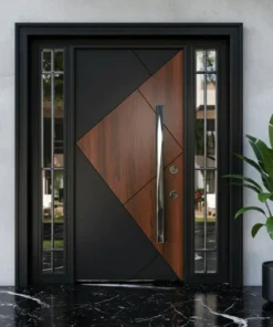 Villa Kapisi Modelleri 227 Siyah