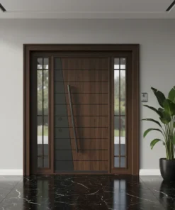 Villa Kapisi Modelleri 228 Ceviz