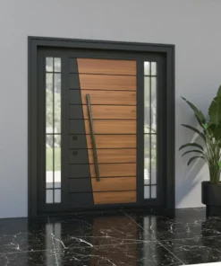 Villa Kapisi Modelleri 228 Siyah