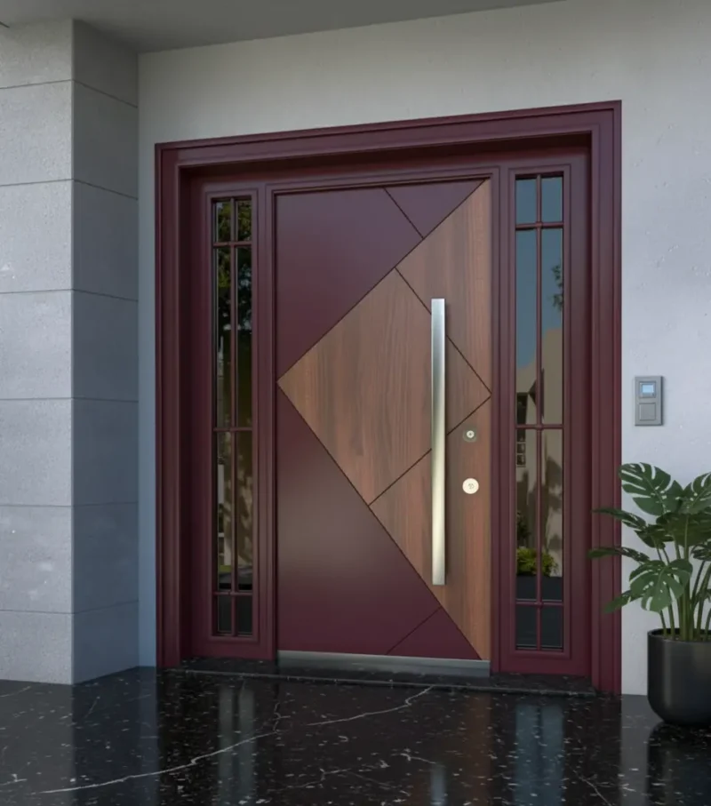 Villa Kapısı Modelleri 229 3 Villa Kapisi Modelleri 229 Kirmizi