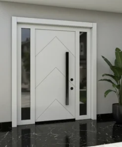 Villa Kapisi Modelleri 232 Gri