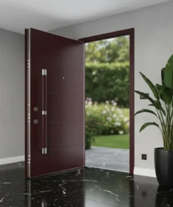 Villa Kapisi Modelleri 238 Kirmizi