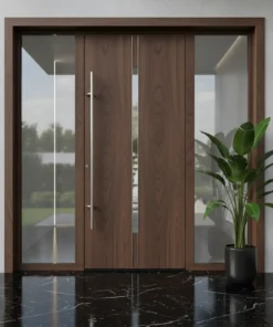 Villa Kapisi Modelleri 241 Ceviz