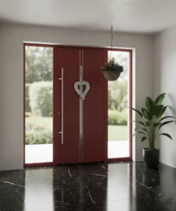 Villa Kapisi Modelleri 241 Kirmizi