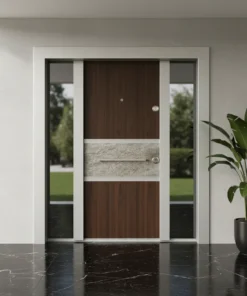 Villa Kapisi Modelleri 244 Ceviz