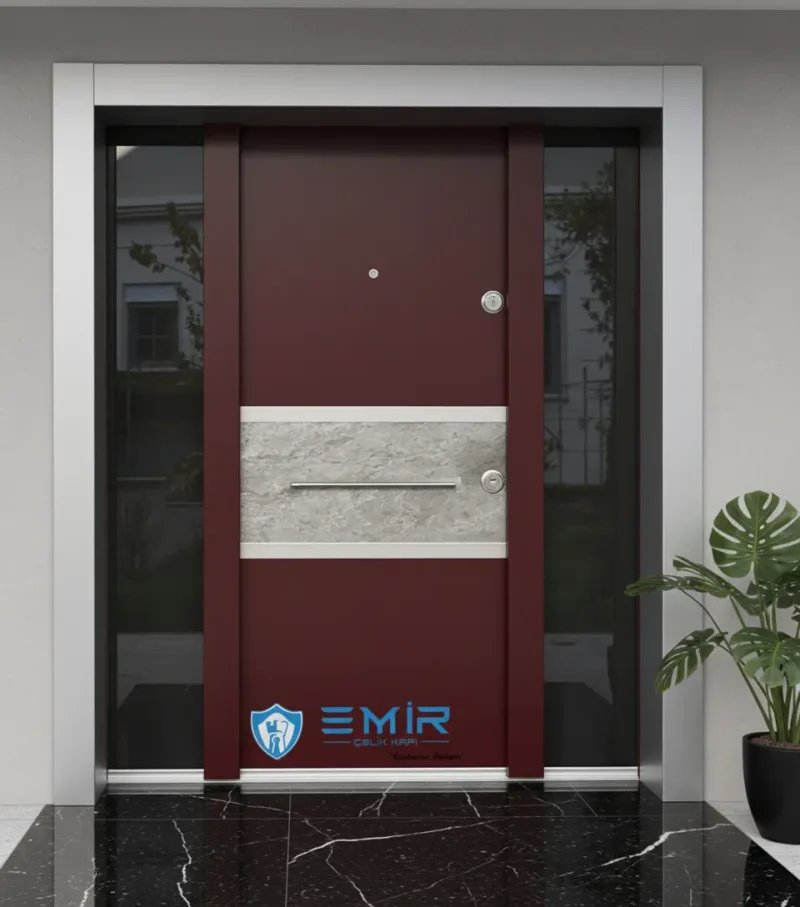 Villa Kapısı Modelleri 244 3 Villa Kapisi Modelleri 244 Kirmizi