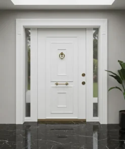 Villa Kapisi Modelleri 302 Beyaz