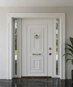 Villa Kapisi Modelleri 302 Gri