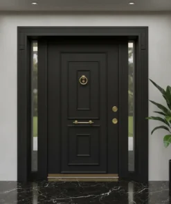 Villa Kapisi Modelleri 302 Siyah