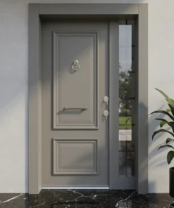 Villa Kapisi Modelleri 306 Gri