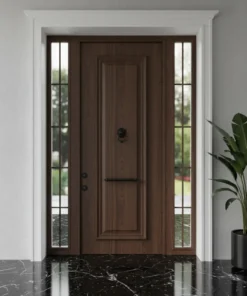 Villa Kapisi Modelleri 311 Ceviz