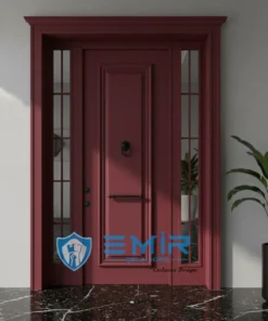 Villa Kapisi Modelleri 311 Kirmizi