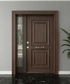 Villa Kapisi Modelleri 314 Ceviz