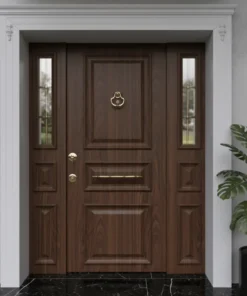 Villa Kapisi Modelleri 317 Ceviz