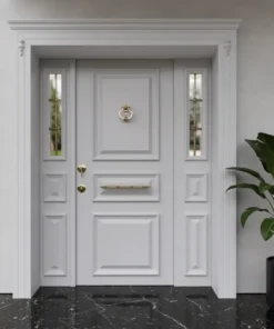 Villa Kapisi Modelleri 317 Gri