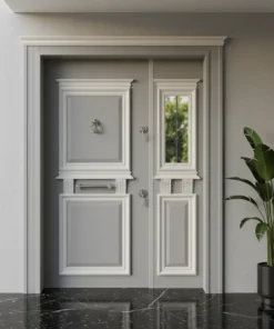 Villa Kapisi Modelleri 319 Gri