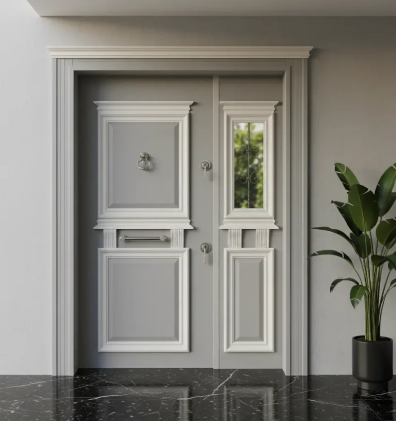 Villa Kapısı Modelleri 319 4 Villa Kapisi Modelleri 319 Gri