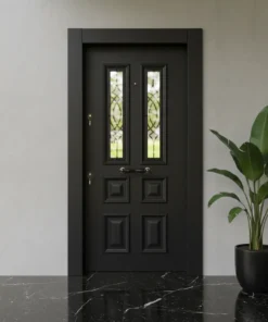 Villa Kapisi Modelleri 322 Siyah