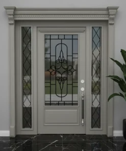 Villa Kapisi Modelleri 330 Gri