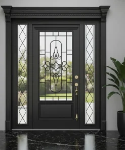 Villa Kapisi Modelleri 330 Siyah