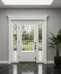 Villa Kapisi Modelleri 331 Beyaz