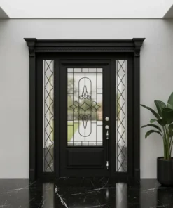 Villa Kapisi Modelleri 331 Siyah