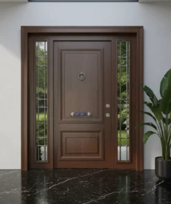 Villa Kapisi Modelleri 334 Ceviz